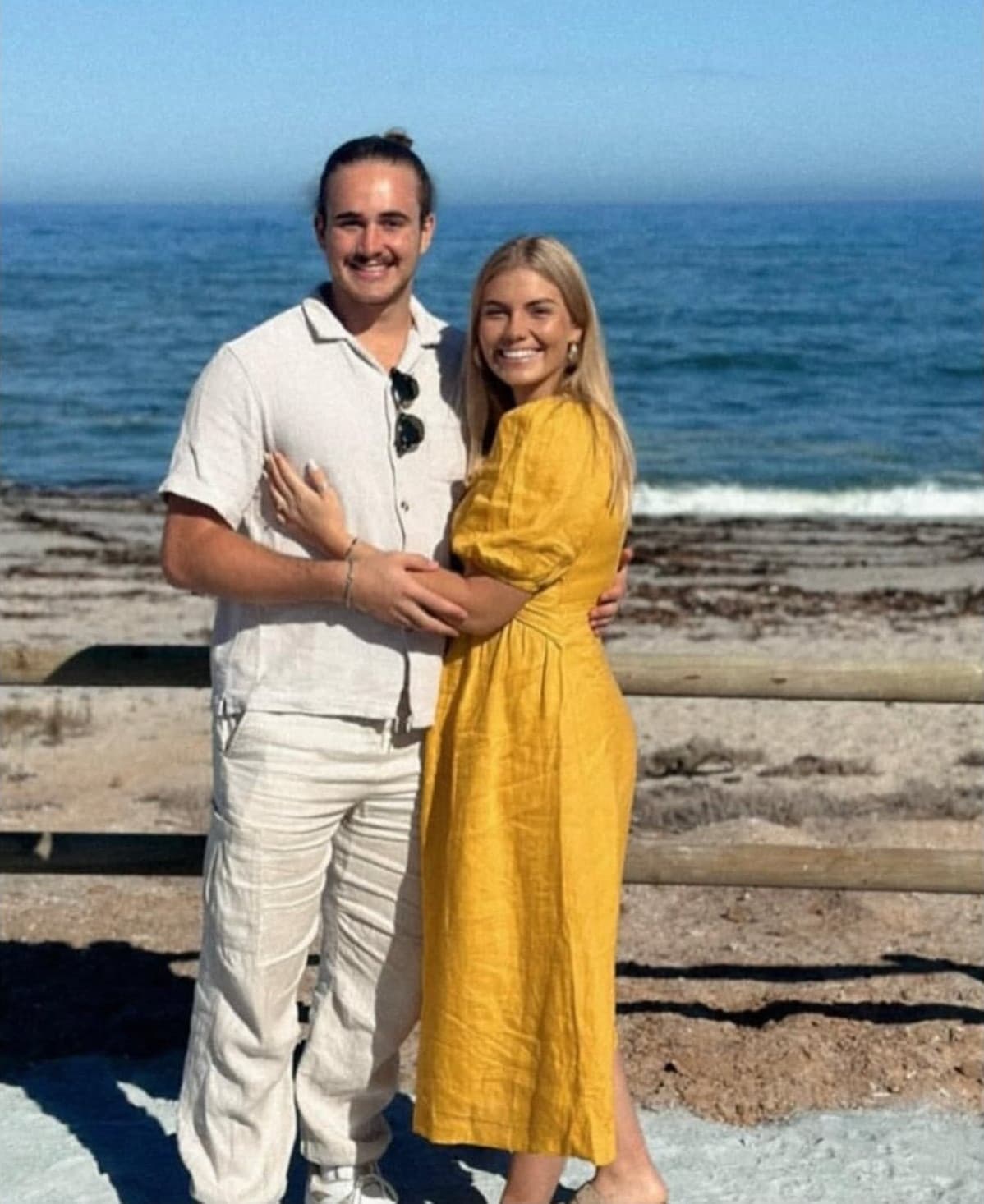 Nina and Ruben Engelbrecht, the owners of Juvenate, at the coast